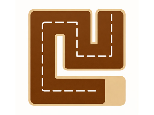 Fill Line : one line puzzle game