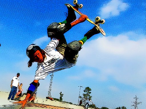 Free Style Skateboarders